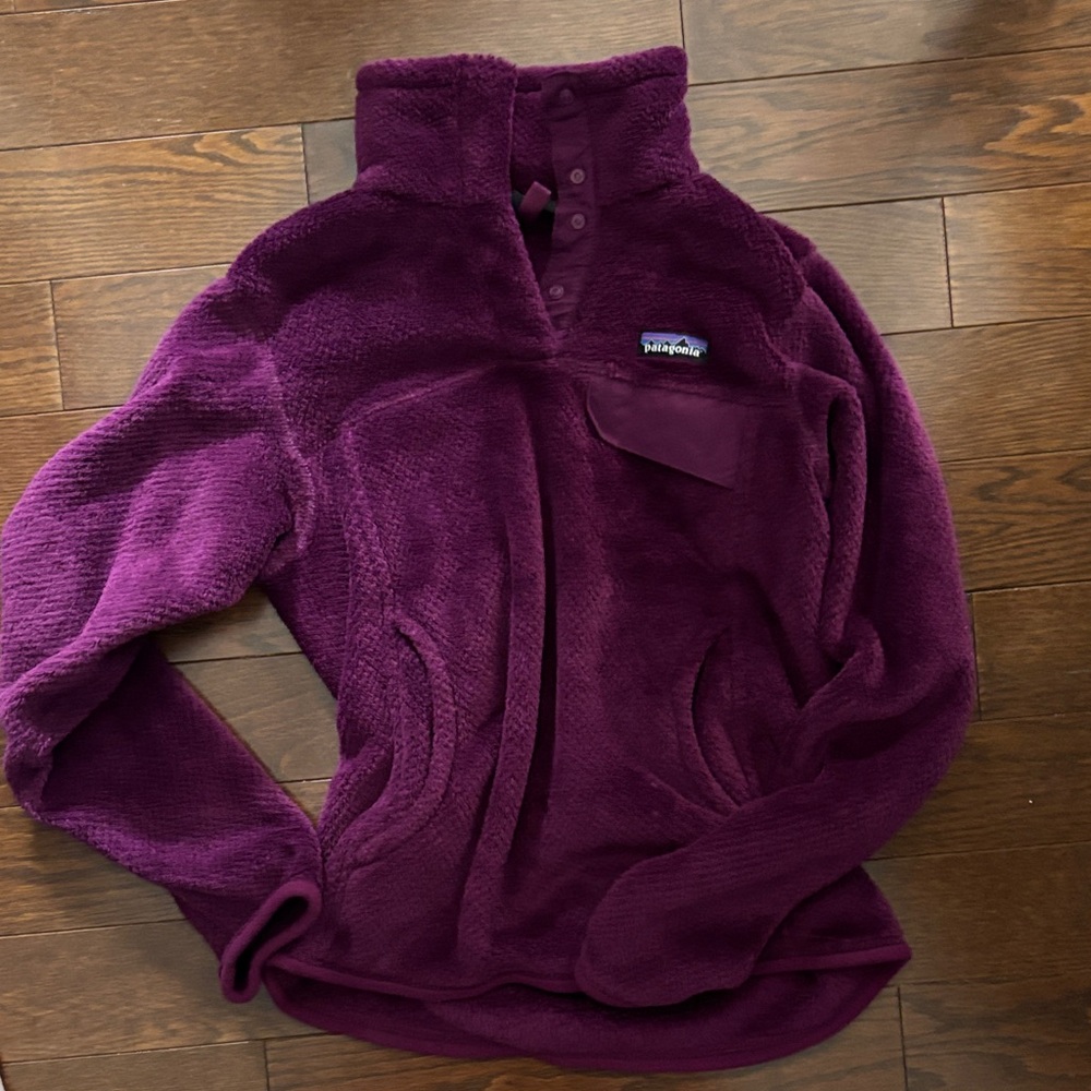 Patagonia Deep Purple Fleece Jacket